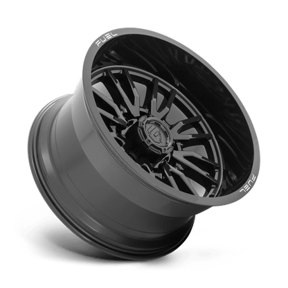 Fuel Offroad D760 CLASH Gloss Black 22x12 -44 8x180mm 124.2mm