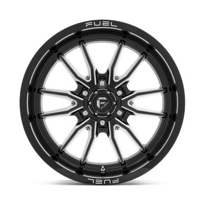 Fuel Offroad D761 CLASH Gloss Black Milled 20x9 +1 6x139.7mm 106.1mm