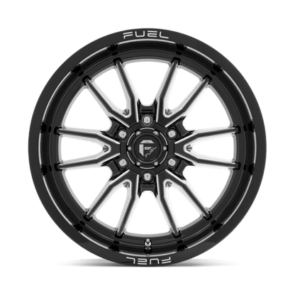 Fuel Offroad D761 CLASH Gloss Black Milled 18x9 +1 6x120mm 67.1mm