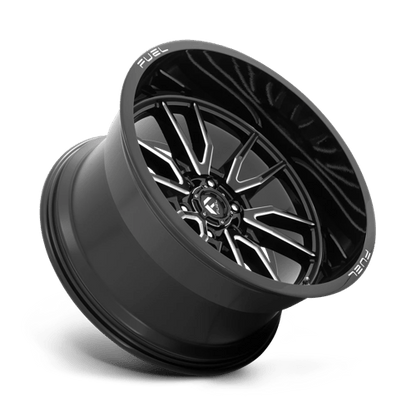 Fuel Offroad D761 CLASH Gloss Black Milled 22x12 -44 6x139.7mm 106.1mm