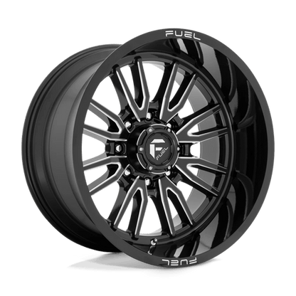 Fuel Offroad D761 CLASH Gloss Black Milled 22x12 -44 8x170mm 125.1mm