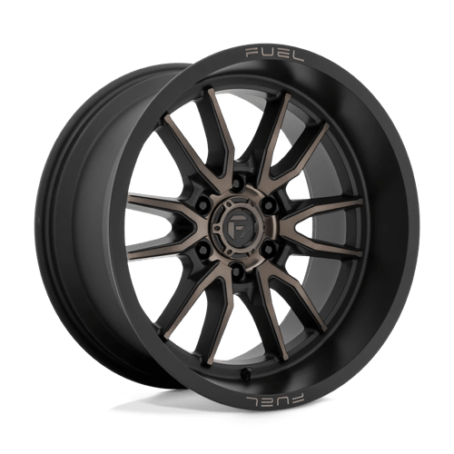 Fuel Offroad D762 CLASH Matte Black Double Dark Tint 20x9 +1 6x139.7mm 106.1mm
