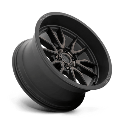 Fuel Offroad D762 CLASH Matte Black Double Dark Tint 18x9 -12 6x139.7mm 106.1mm