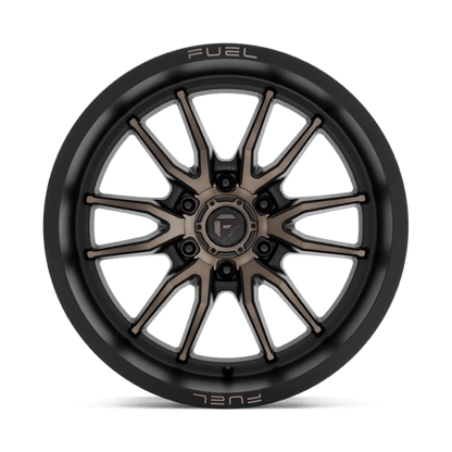 Fuel Offroad D762 CLASH Matte Black Double Dark Tint 18x9 +1 6x135mm 87.1mm
