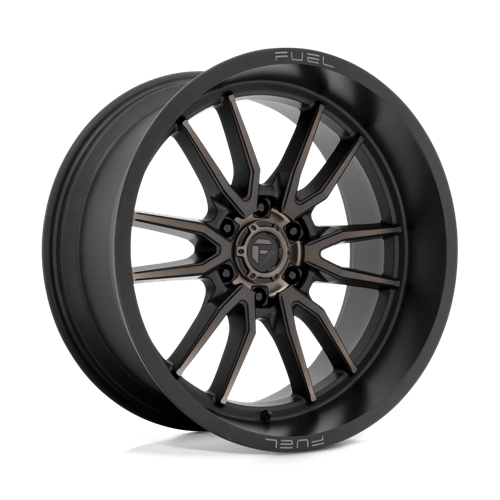Fuel Offroad D762 CLASH Matte Black Double Dark Tint 22x10 -18 6x135mm 87.1mm