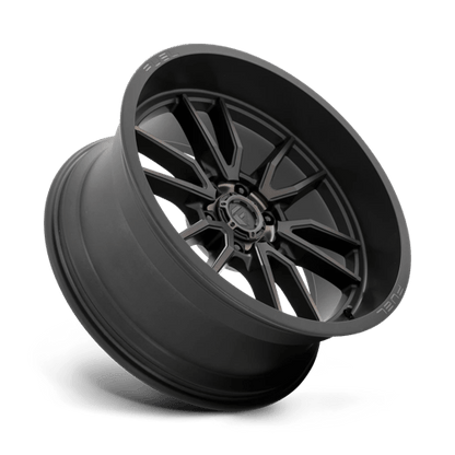 Fuel Offroad D762 CLASH Matte Black Double Dark Tint 22x10 -18 6x135mm 87.1mm