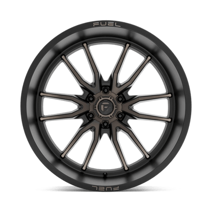Fuel Offroad D762 CLASH Matte Black Double Dark Tint 24x12 -44 6x135mm 87.1mm