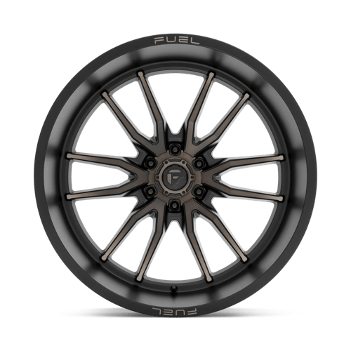 Fuel Offroad D762 CLASH Matte Black Double Dark Tint 24x12 -44 6x139.7mm 106.1mm
