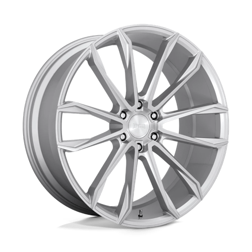 DUB S248 CLOUT Gloss Silver Brushed 24x10 +30 6x139.7mm 106.1mm