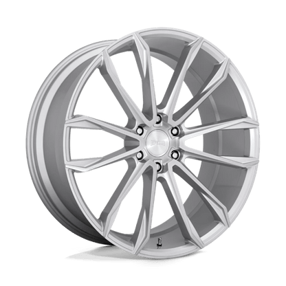 DUB S248 CLOUT Gloss Silver Brushed 24x10 +30 6x139.7mm 106.1mm