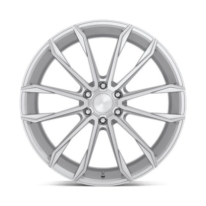 DUB S248 CLOUT Gloss Silver Brushed 24x10 +30 6x139.7mm 106.1mm