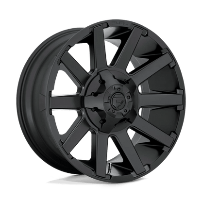 Fuel Offroad D437 CONTRA Satin Black 20x9 +19 6x135|6x139.7mm 106.1mm