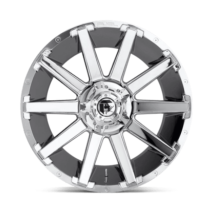 Fuel Offroad D614 CONTRA Chrome Plated 20x10 -19 6x135|6x139.7mm 106.1mm