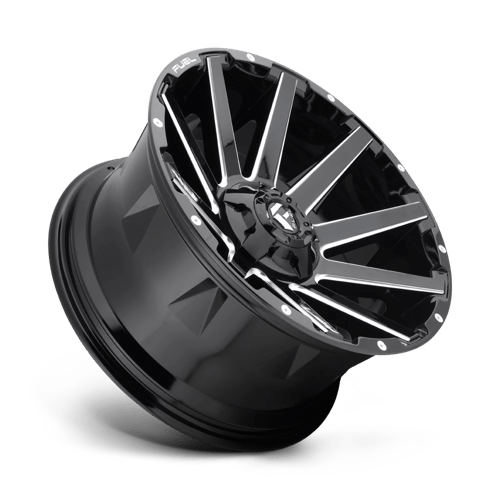 Fuel Offroad D615 CONTRA Gloss Black Milled 20x10 -18 5x114.3|5x127mm 78.1mm