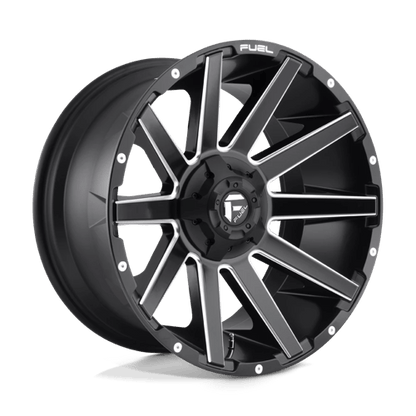 Fuel Offroad D616 CONTRA Matte Black Milled 22x10 -18 8x170mm 125.1mm