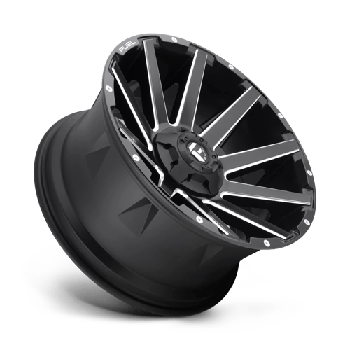 Fuel Offroad D616 CONTRA Matte Black Milled 22x12 -44 5x114.3|5x127mm 78.1mm