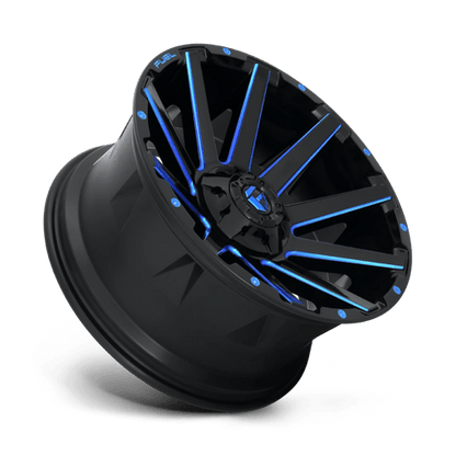 Fuel Offroad D644 CONTRA Gloss Black Blue Tinted Clear 20x9 +1 5x139.7|5x150mm 110.1mm