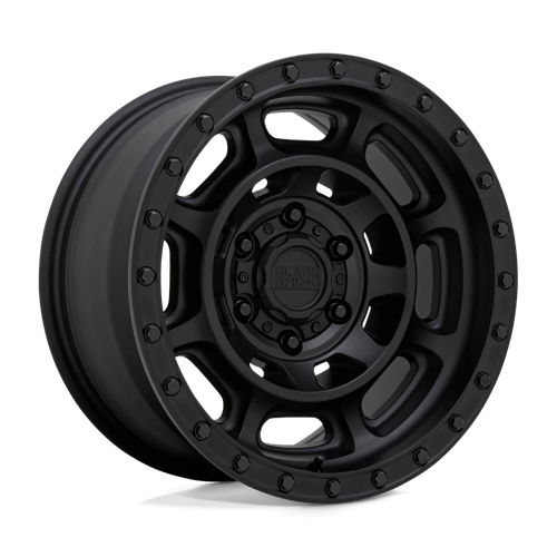 Black Rhino CONVOY Matte Black 17x8.5 -18 5x127mm 71.5mm