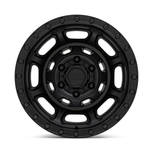 Black Rhino CONVOY Matte Black 17x8.5 -10 6x139.7mm 112.1mm