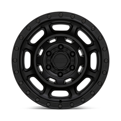 Black Rhino CONVOY Matte Black 17x8.5 -18 5x127mm 71.5mm
