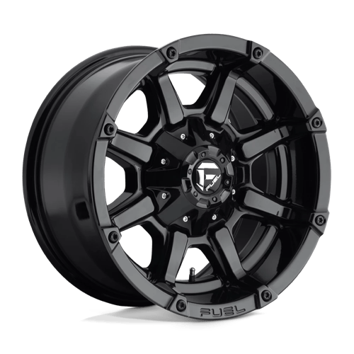 Fuel Offroad D575 COUPLER Gloss Black 17x9 -12 6x135|6x139.7mm 106.1mm