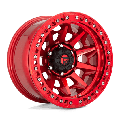Fuel Offroad D113 COVERT BEADLOCK Candy Red 17x9 -15 5x150mm 110.1mm