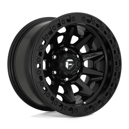 Fuel Offroad D114 COVERT BEADLOCK Matte Black 17x9 -15 5x127mm 71.5mm