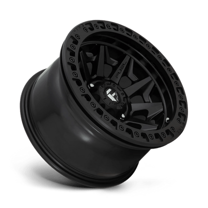 Fuel Offroad D114 COVERT BEADLOCK Matte Black 17x9 -15 6x139.7mm 106.1mm