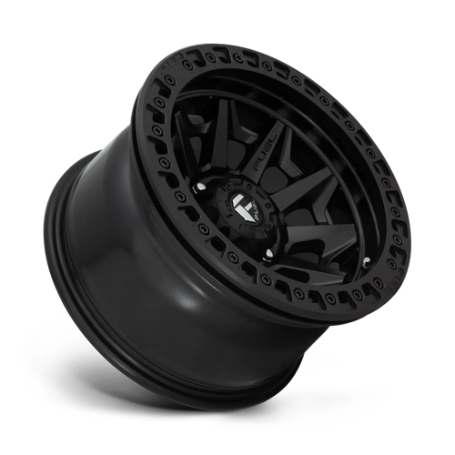 Fuel Offroad D114 COVERT BEADLOCK Matte Black 17x9 -15 5x127mm 71.5mm