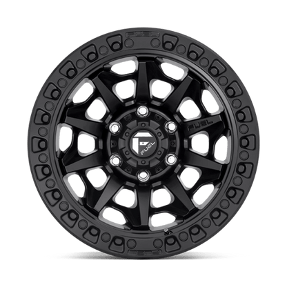 Fuel Offroad D694 COVERT Matte Black 17x9 -12 6x135mm 87.1mm