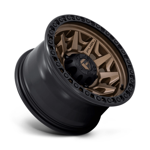 Fuel Offroad D696 COVERT Matte Bronze Black Bead Ring 15x8 -12 5x139.7mm 108mm