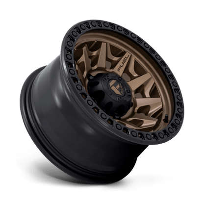 Fuel Offroad D696 COVERT Matte Bronze Black Bead Ring 15x8 -12 5x139.7mm 108mm
