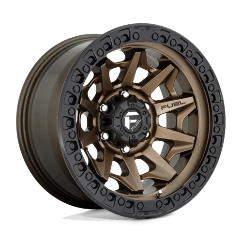 Fuel Offroad D696 COVERT Matte Bronze Black Bead Ring 17x9 -12 6x139.7mm 106.1mm