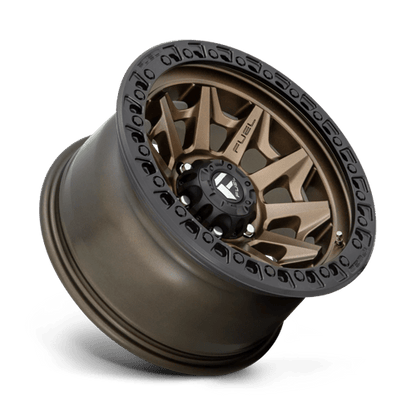 Fuel Offroad D696 COVERT Matte Bronze Black Bead Ring 17x9 -12 6x139.7mm 106.1mm