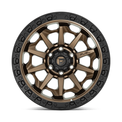 Fuel Offroad D696 COVERT Matte Bronze Black Bead Ring 20x9 +1 8x170mm 125.1mm