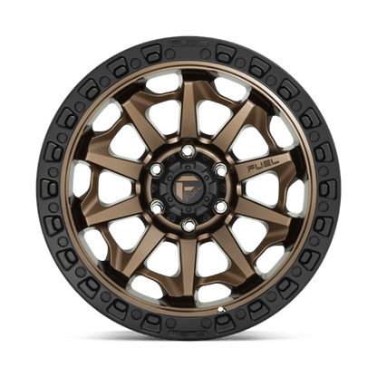 Fuel Offroad D696 COVERT Matte Bronze Black Bead Ring 20x9 +20 5x127mm 71.5mm