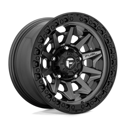 Fuel Offroad D716 COVERT Matte Gunmetal Black Bead Ring 20x9 +20 8x170mm 125.1mm
