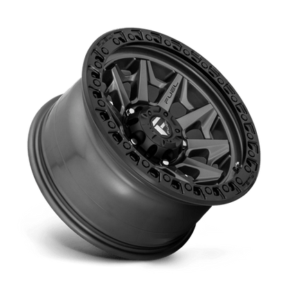 Fuel Offroad D716 COVERT Matte Gunmetal Black Bead Ring 20x9 +20 6x139.7mm 106.1mm