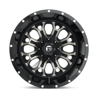 Fuel Offroad D561 CRUSH Gloss Mach Double Dark Tint 20x10 -18 5x114.3|5x127mm 78.1mm