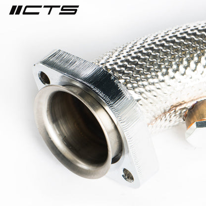 CTS TURBO RACE DOWNPIPE SET FOR MERCEDES BENZ C43 C400 C450 E43 E400 E450 GLC43 WITH M276 ENGINE