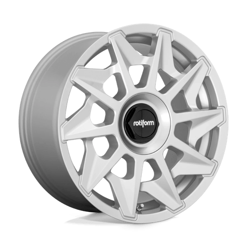 Rotiform R124 CVT Gloss Silver 20x8.5 +45 5x112|5x120mm 72.6mm