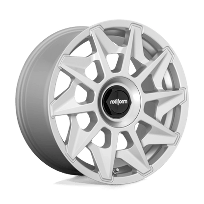 Rotiform R124 CVT Gloss Silver 18x8.5 +45 5x112mm 66.6mm