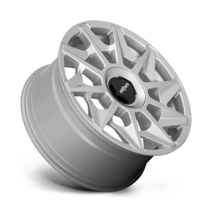 Rotiform R124 CVT Gloss Silver 18x8.5 +45 5x112mm 66.6mm