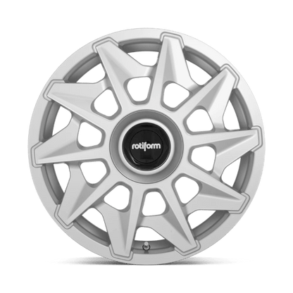 Rotiform R124 CVT Gloss Silver 20x8.5 +45 5x112|5x120mm 72.6mm