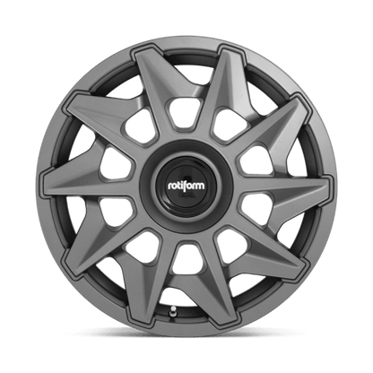 Rotiform R128 CVT Matte Anthracite 18x8.5 +35 5x100|5x112mm 66.6mm