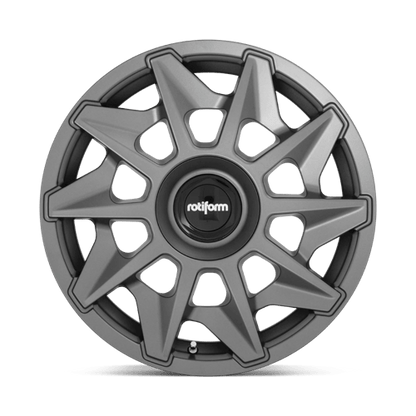 Rotiform R128 CVT Matte Anthracite 19x8.5 +45 5x112|5x120mm 72.6mm