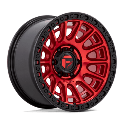 Fuel Offroad D834 CYCLE Candy Red W/ Black Ring 20x9 +1 5x127mm 71.5mm