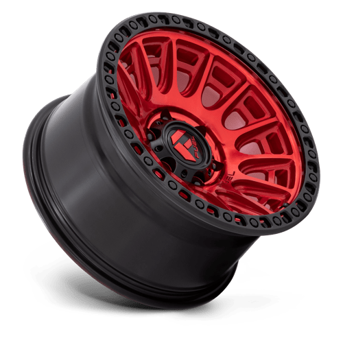 Fuel Offroad D834 CYCLE Candy Red W/ Black Ring 17x8.5 +25 6x135mm 87.1mm