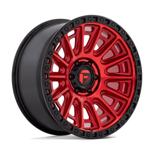 Fuel Offroad D834 CYCLE Candy Red W/ Black Ring 20x9 +1 6x135mm 87.1mm