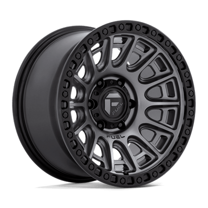 Fuel Offroad D835 CYCLE Matte Gunmetal W/ Black Ring 17x9 +1 6x139.7mm 106.1mm